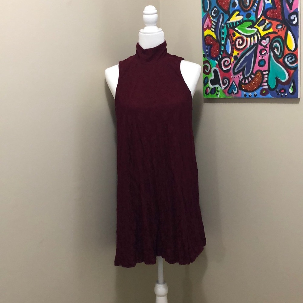 Maurices crimson halter dress